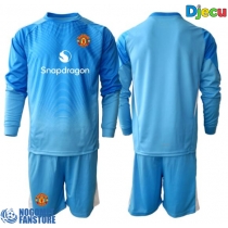 Manchester United Golmanski Domaci Dres za djecu 2025-26 Dugi Rukav (+ Kratke hlače)